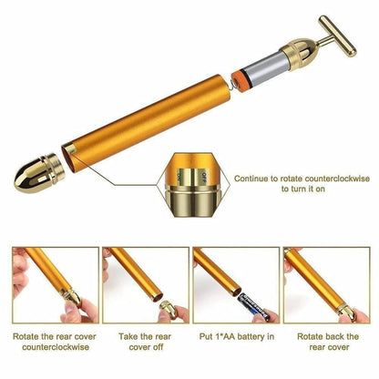 Beauty Bar Electric Facial Massage Roller
