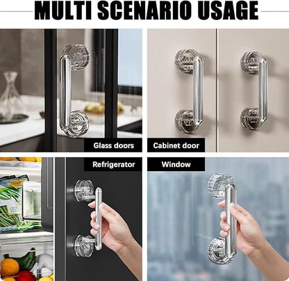 Crystal Suction Door Handle